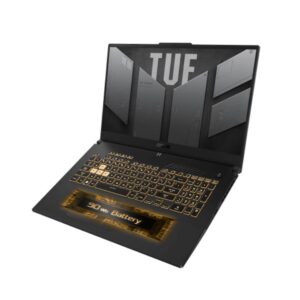 ASUS TUF Gaming F17 17.3-inch FHD 144Hz Display Gaming Laptop ( 12th Gen Core™ i7 , 8GB, 512GB SSD, RTX 3050 Ti, W11 )
